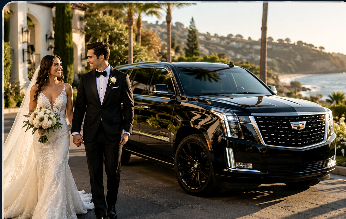Wedding Transportation - Orange Coast Limousine